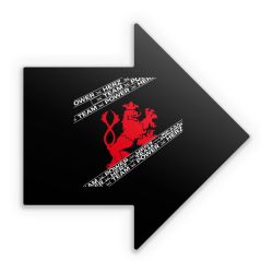 Sticker Pfeil Einzelsticker