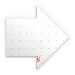 Sticker arrow