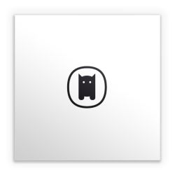 Sticker Quadrat Einzelsticker