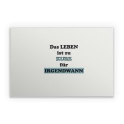 Sticker Rechteck Einzelsticker