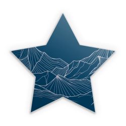 Sticker Stern Einzelsticker