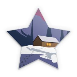 Sticker Stern Einzelsticker