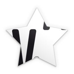 Sticker Stern Einzelsticker