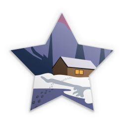 Sticker Stern Einzelsticker