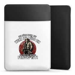 Tablet Sleeve schwarz