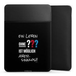 Tablet Sleeve schwarz