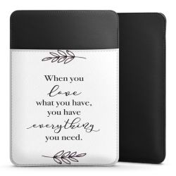 Tablet Sleeve black