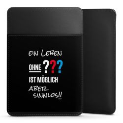 Tablet Sleeve schwarz