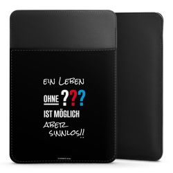 Tablet Sleeve schwarz