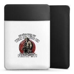 Tablet Sleeve schwarz