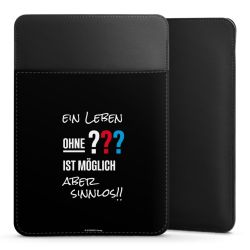 Tablet Sleeve schwarz