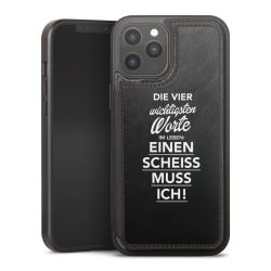 Snap Wallet Case schwarz