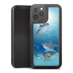 Snap Wallet Case schwarz