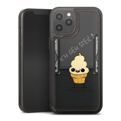 Snap Wallet Case schwarz