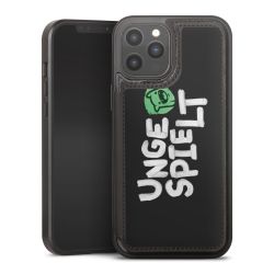 Snap Wallet Case schwarz