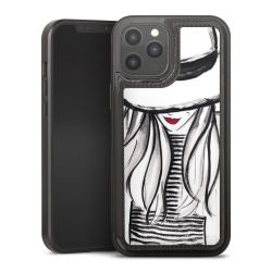 Snap Wallet Case schwarz