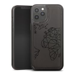 Snap Wallet Case schwarz