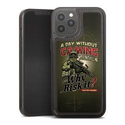 Snap Wallet Case schwarz