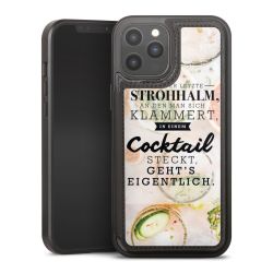 Snap Wallet Case schwarz