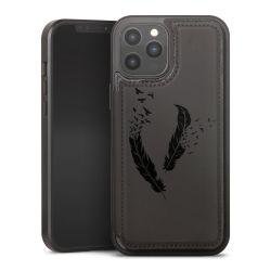 Snap Wallet Case schwarz