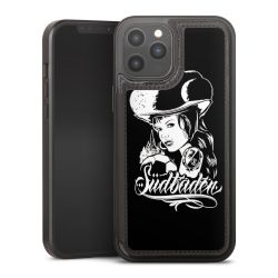 Snap Wallet Case schwarz