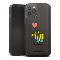 Snap Wallet Case schwarz