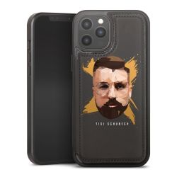 Snap Wallet Case schwarz