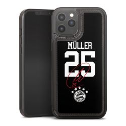 Snap Wallet Case schwarz