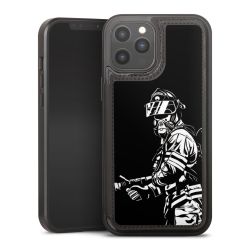 Snap Wallet Case schwarz