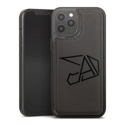 Snap Wallet Case schwarz