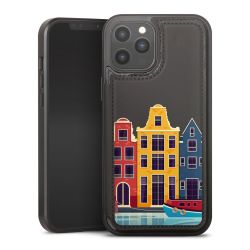 Snap Wallet Case schwarz