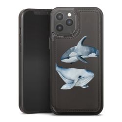 Snap Wallet Case schwarz