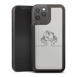 Snap Wallet Case schwarz