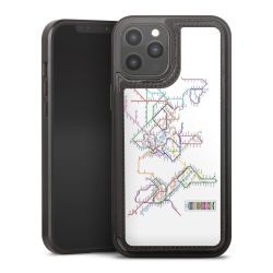 Snap Wallet Case schwarz