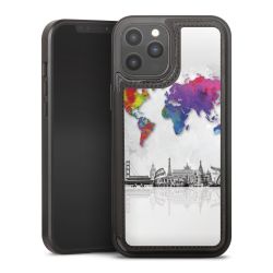 Snap Wallet Case schwarz