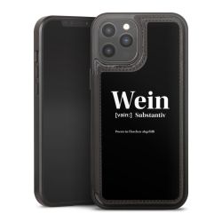 Snap Wallet Case schwarz