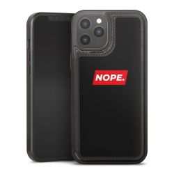 Snap Wallet Case schwarz