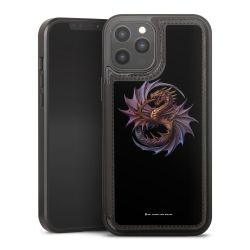 Snap Wallet Case schwarz