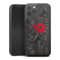 Snap Wallet Case schwarz