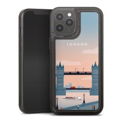 Snap Wallet Case schwarz