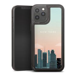 Snap Wallet Case schwarz