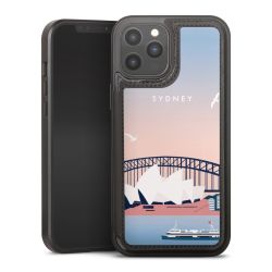 Snap Wallet Case schwarz