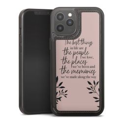 Snap Wallet Case schwarz