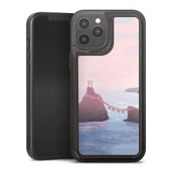 Snap Wallet Case schwarz