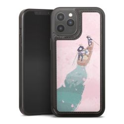 Snap Wallet Case schwarz