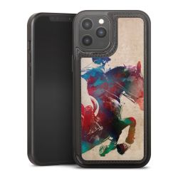 Snap Wallet Case schwarz