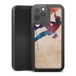 Snap Wallet Case schwarz