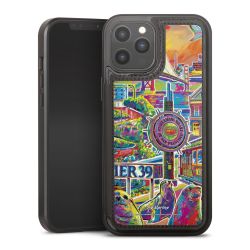 Snap Wallet Case schwarz