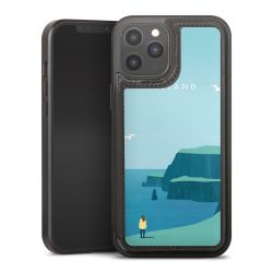 Snap Wallet Case schwarz