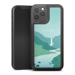 Snap Wallet Case schwarz